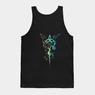 Swirl Of The Celtic Three Tank Top